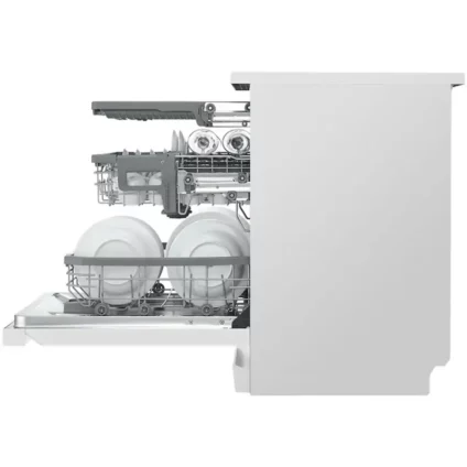 - ماشین ظرفشویی ال جی 425 سفید 14 نفره مدل DFB425FW
