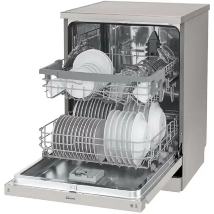 - ماشین ظرفشویی ال جی 512 نقره ای مدل DFB512FP