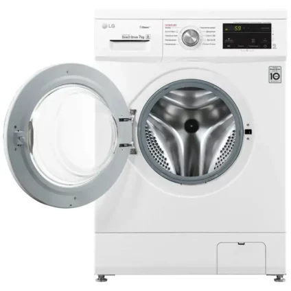 - ماشین لباسشویی ال جی 2J3 سفید 7 کیلو F2J3HS2W