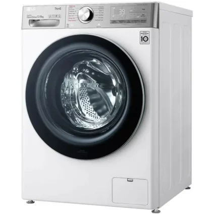 - ماشین لباسشویی ال جی V12 سفید 12 کیلو WDV1260WRP