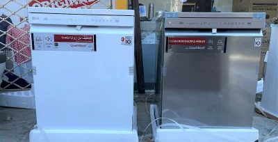 قیمت و خرید ماشین ظرفشویی ال جی 512 نقره ای و سفید 14 نفره اصلی در بانه